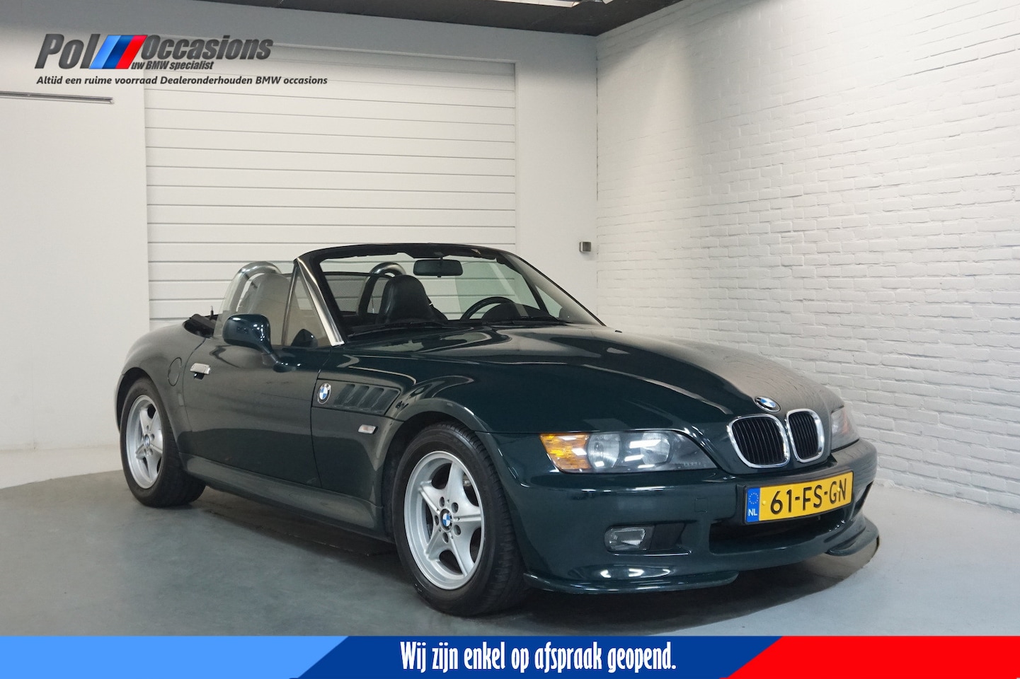 BMW Z3 Roadster - 1.9 Carbiolet | Stoelverwarming | Dunkelgrun | - AutoWereld.nl