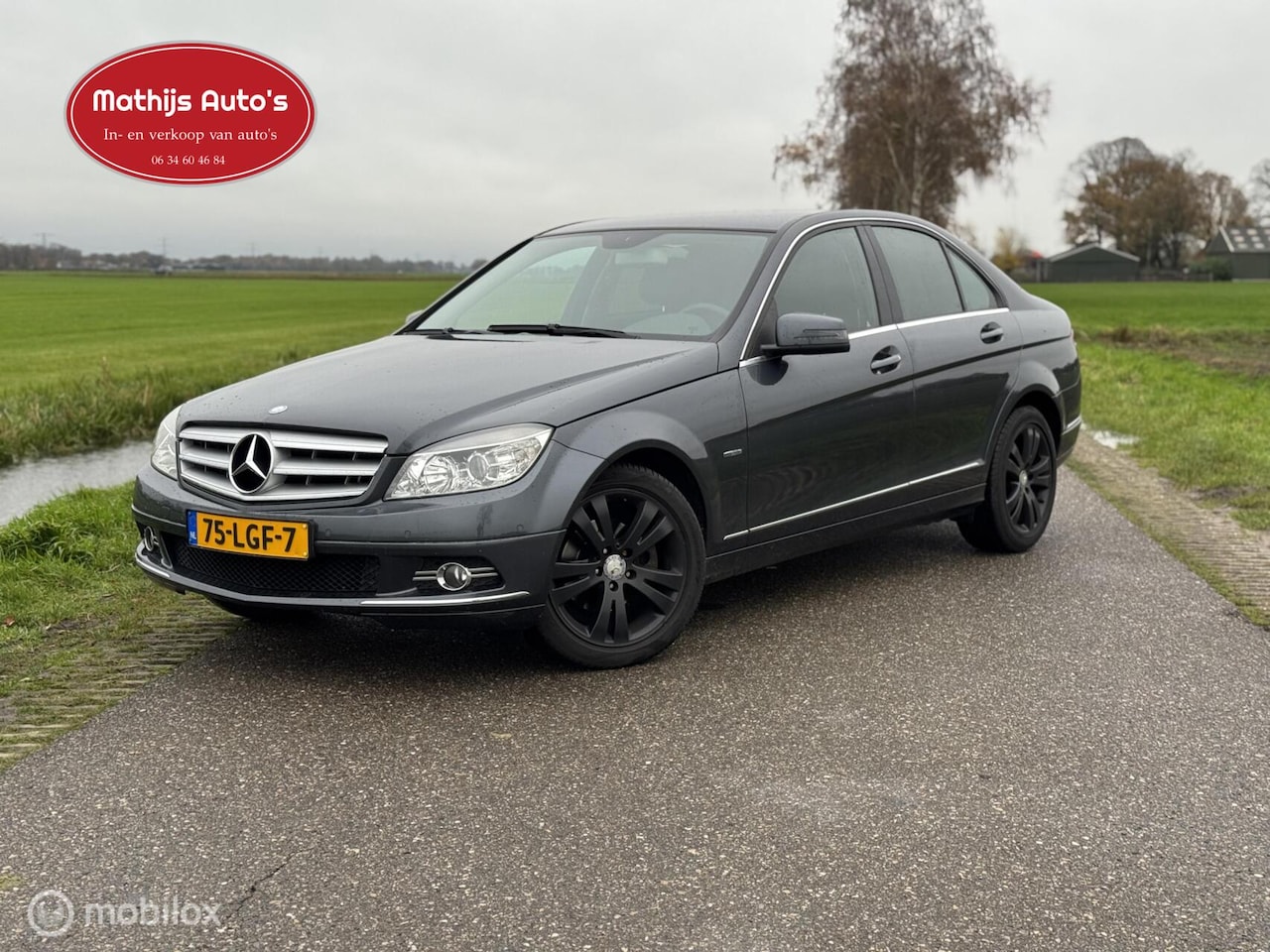 Mercedes-Benz C-klasse - 180 CGI BlueEFFICIENCY Elegance Automaat! Nette auto! NAP tellerstand! - AutoWereld.nl