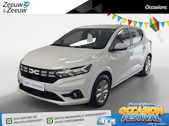 Dacia Sandero - 1.0 TCe 90 Expression NAVI AIRCO CRUISE CONTROLE APPLE CARPLAY ANDROID AUTO5 DEURS ZEER MO