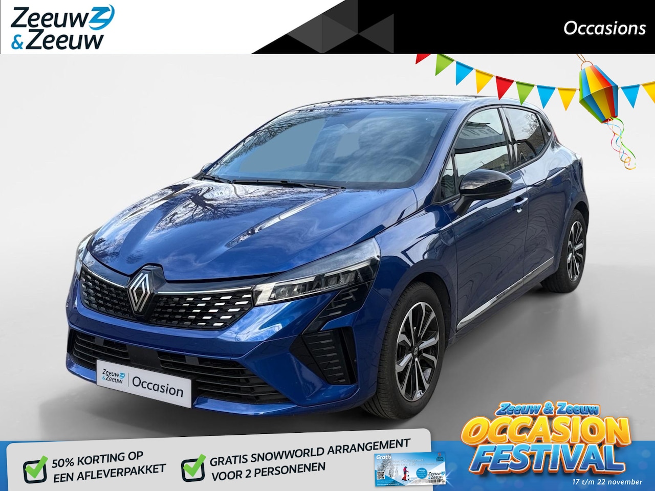 Renault Clio - 1.0 TCe 90 GPF techno NAVI AIRCO CAMERA PARKEERSENSOREN ACHTER CRUISE CONTROL APPLE CARPLA - AutoWereld.nl