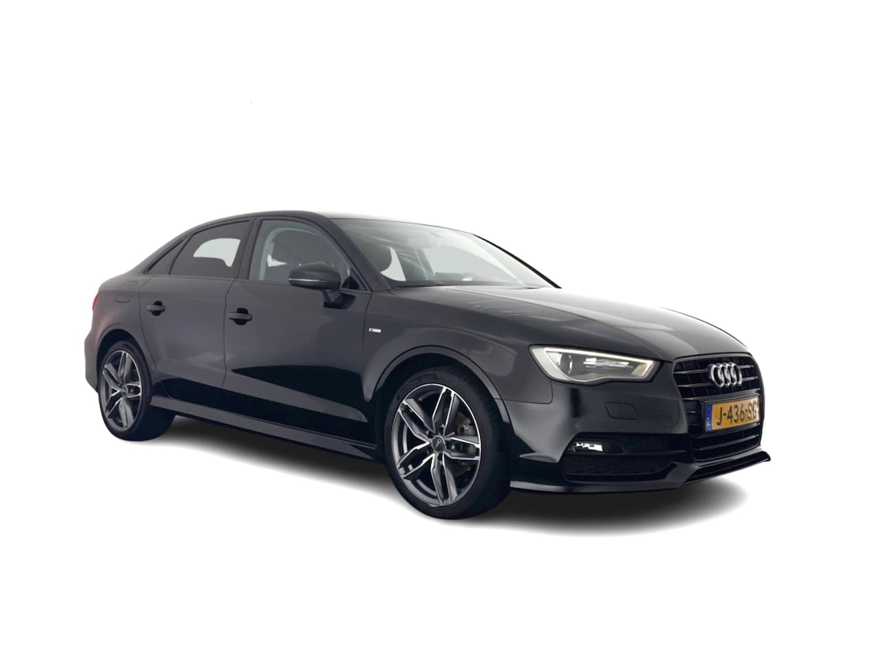 Audi A3 Limousine - 1.6 TDI Ambition Sport Edition S-Line *LEATHER-FABRIC | XENON | NAVI-FULLMAP | COMFORT-SEA - AutoWereld.nl