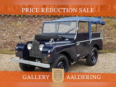 Land Rover 80 - 4x4 "Series One" PRICE REDUCTION Extensive body-off restoration, Equipped with the two rea