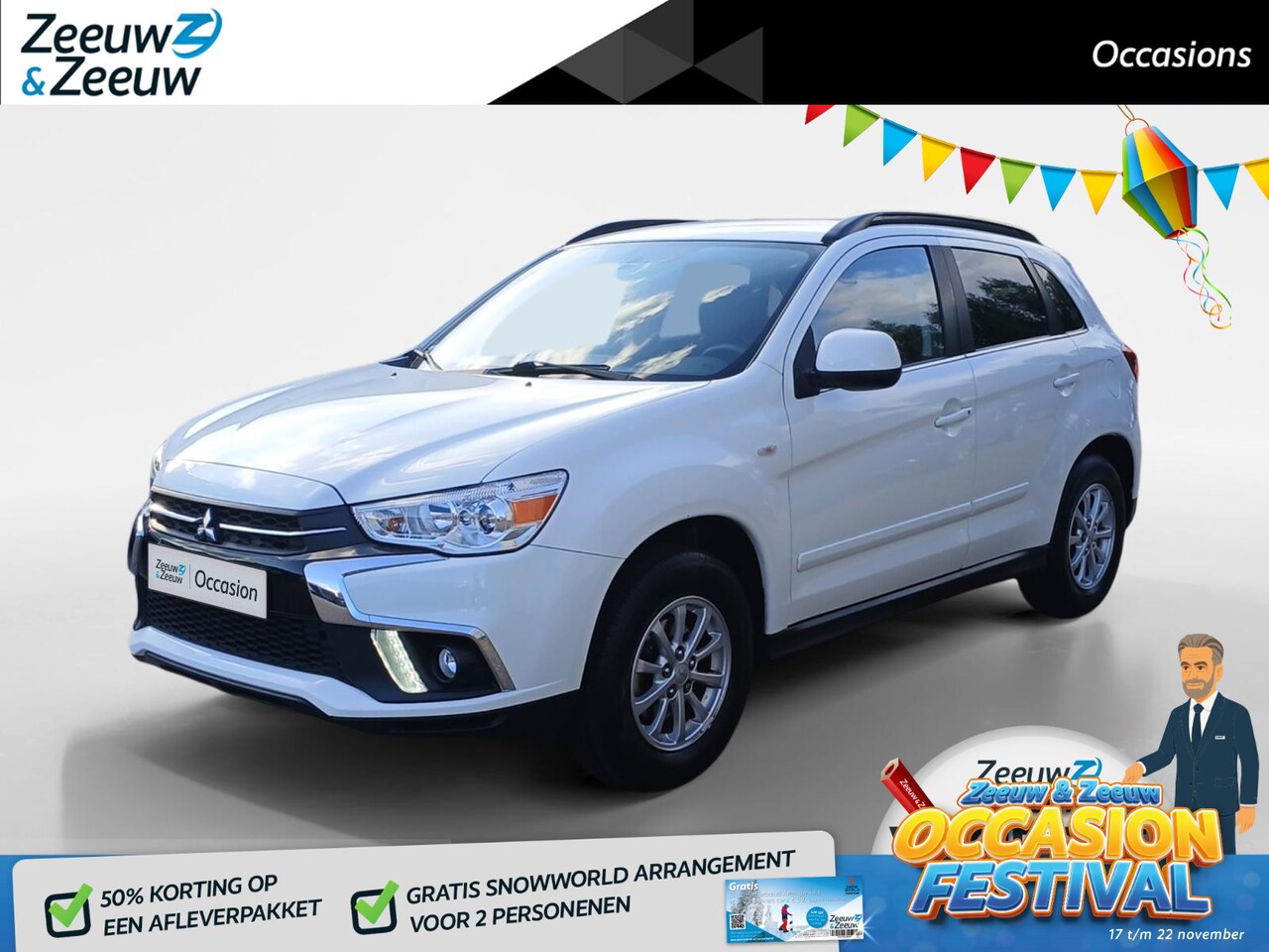 Mitsubishi ASX - 1.6 Cleartec Life |Prachtstaat| Volledig door ons onderhouden| - AutoWereld.nl