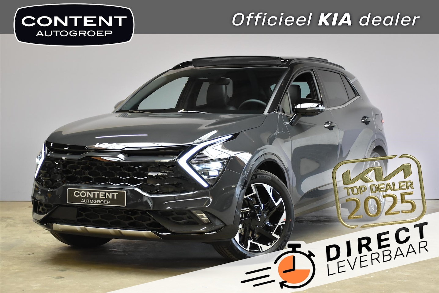 Kia Sportage - 1.6 T-GDi 245pk Plug-In Hybrid AT6 4WD GT-PlusLine DIRECT LEVERBAAR - AutoWereld.nl