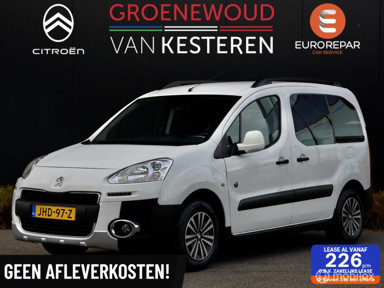 Peugeot Partner Tepee - 1.6 VTi Style I Airco I Cruise I - AutoWereld.nl