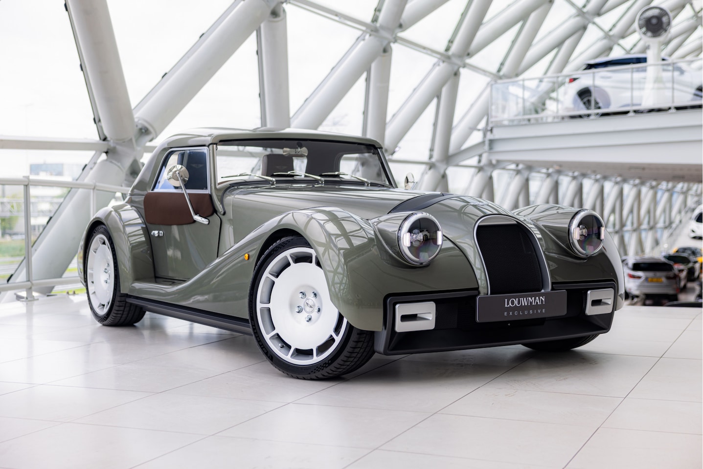 Morgan Supersport - 3.0 | Aerodisk | Hardtop | Edelweisch Green - AutoWereld.nl