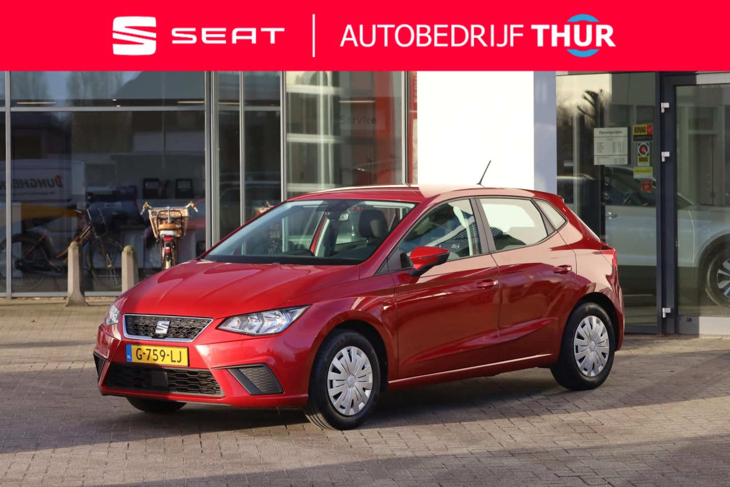 SEAT Ibiza - 1.0 TSI Style 1.0 TSI Style 95PK / 70kW, NL auto 1e eigenaar door ons geleverd en onderhouden, parkeerse - AutoWereld.nl