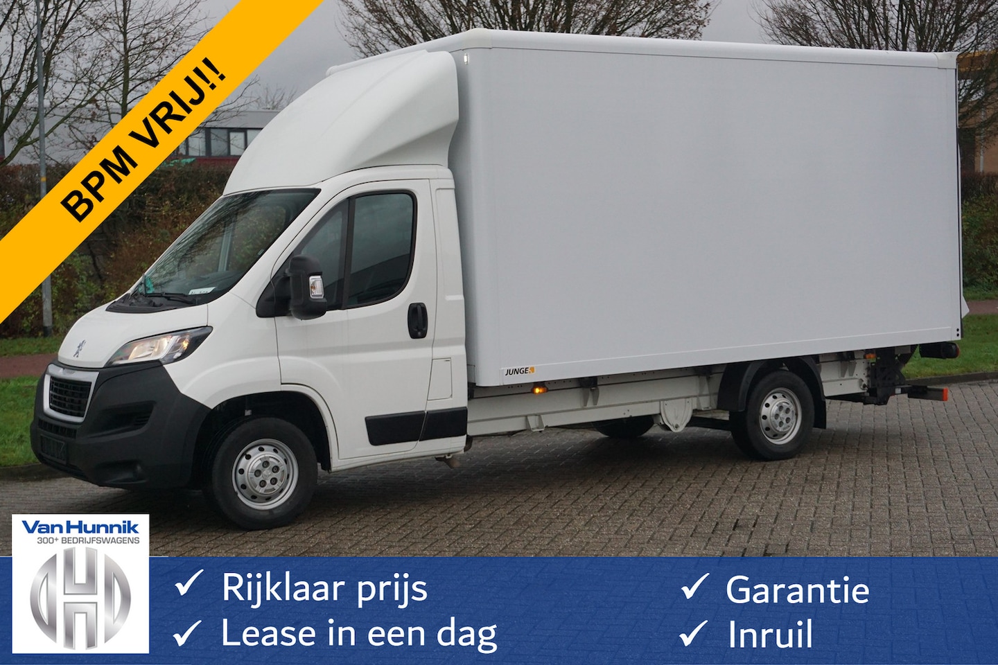 Peugeot Boxer - 35 2.2 HDI 140PK L4 Bakwagen Climate, Apple CP/Android A, Camera, Dhollandia Laadklep!! NR - AutoWereld.nl