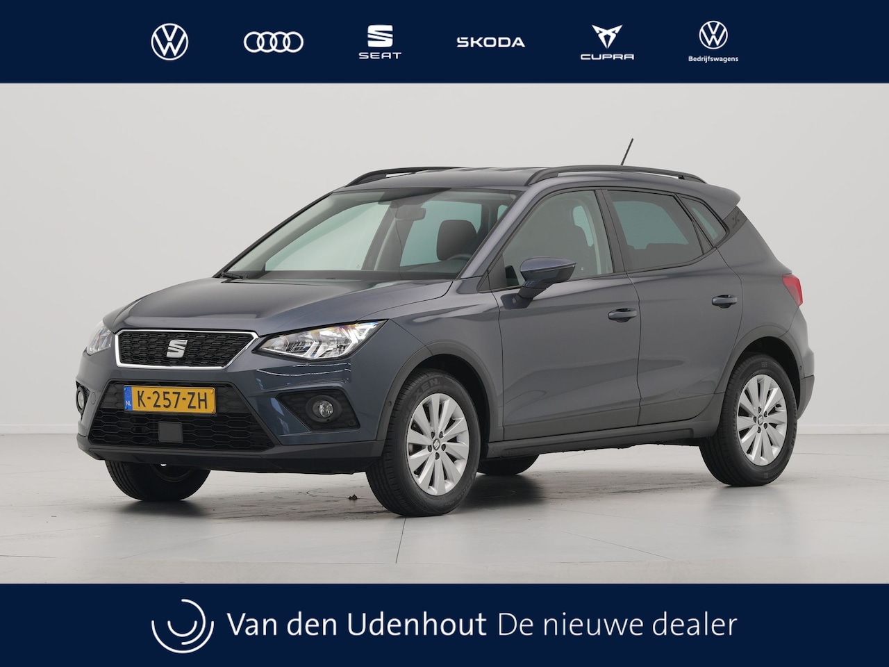 SEAT Arona - 1.0 TSI 95pk Style Business Intense Navigatie Camera Acc Side ass. Argon - AutoWereld.nl