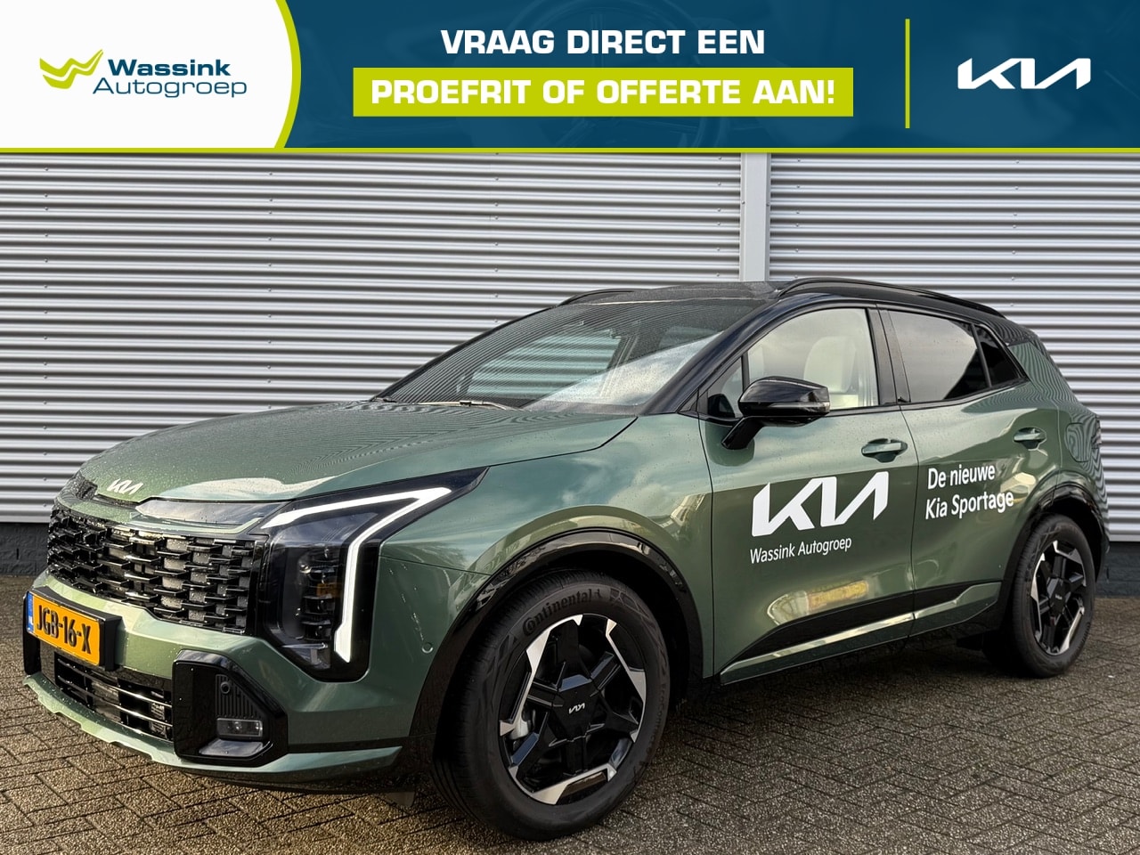 Kia Sportage - 1.6 T-GDi 239pk Hybrid AT6 GT-PlusLine | Memory | Stoelkoeling | Stoel/Stuurwielverwarming - AutoWereld.nl