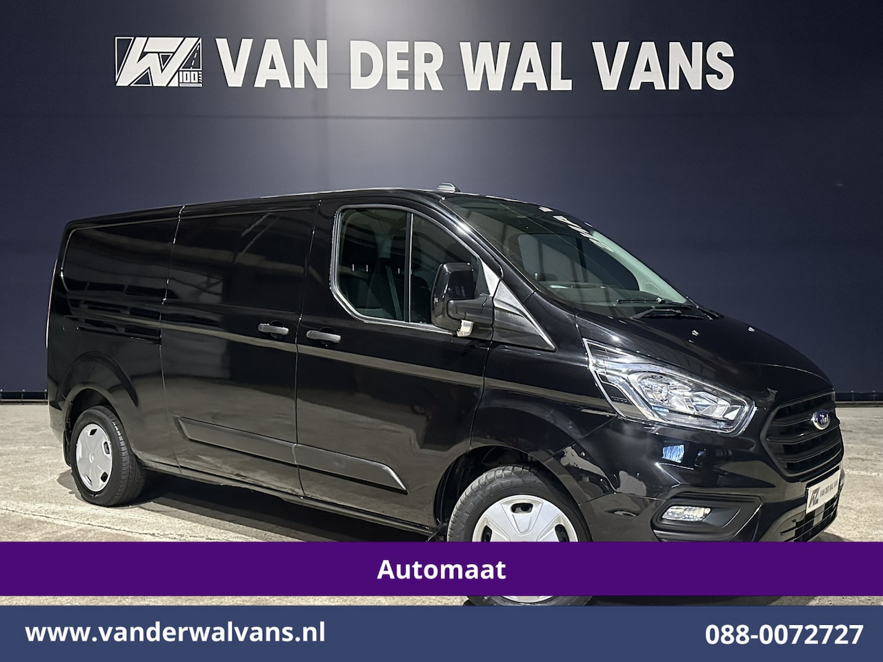 Ford Transit Custom - 2.0 TDCI 130pk Automaat L2H1 Euro6 Airco | Apple Carplay | Android Auto | LED | Cruisecont - AutoWereld.nl