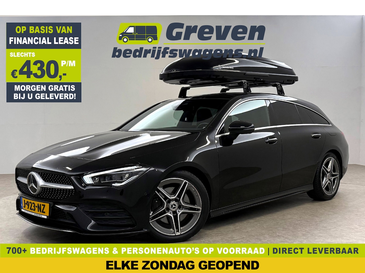 Mercedes-Benz CLA-Klasse - 200 AMG | INCL. Dakkoffer | Pano | Burmester | Memory | Sfeer | Virtual | Trekh. | Camera - AutoWereld.nl