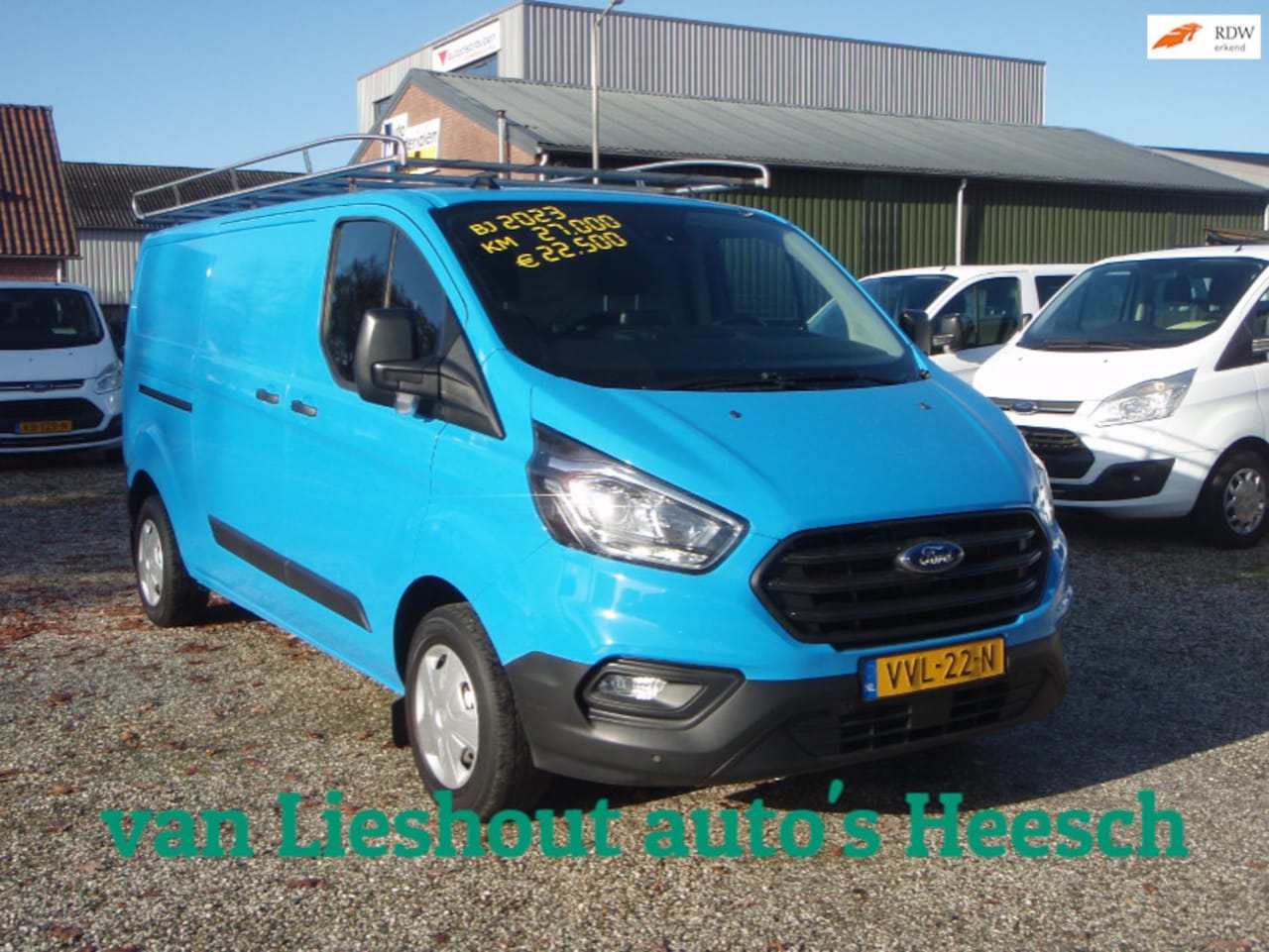 Ford Transit Custom - 300 L2 Imperiaal Trekhaak Trend 27739 km bj 23 - AutoWereld.nl
