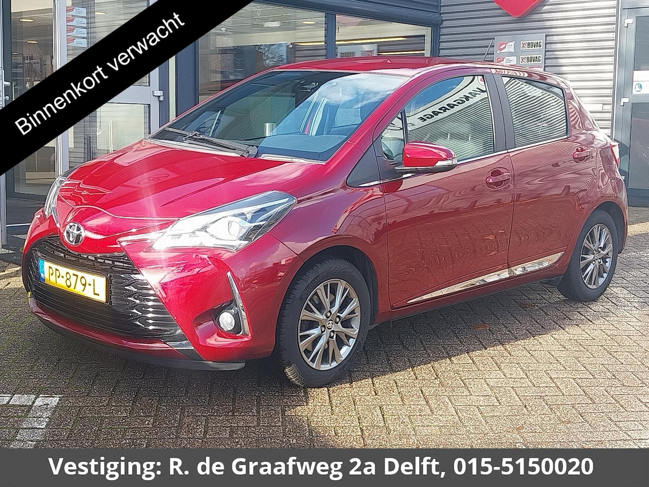 Toyota Yaris - 1.5 VVT-i Executive Automaat | Navigatie | 1e eigenaar | Dealer onderhouden | Half Leder | - AutoWereld.nl