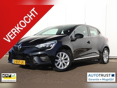Renault Clio - 1.0 TCe Intens Half Leder Sfeerverlichting 16 inch LMV Navigatie Carplay Android Airco Cru