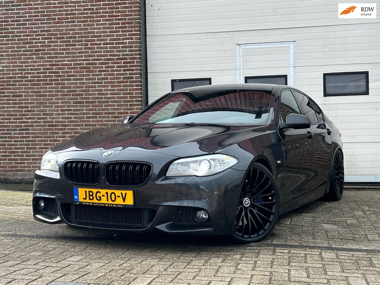 BMW 5-serie - 550i Executive | 500PK | Eisenmann Uitlaat | KW-Schroefset | - AutoWereld.nl