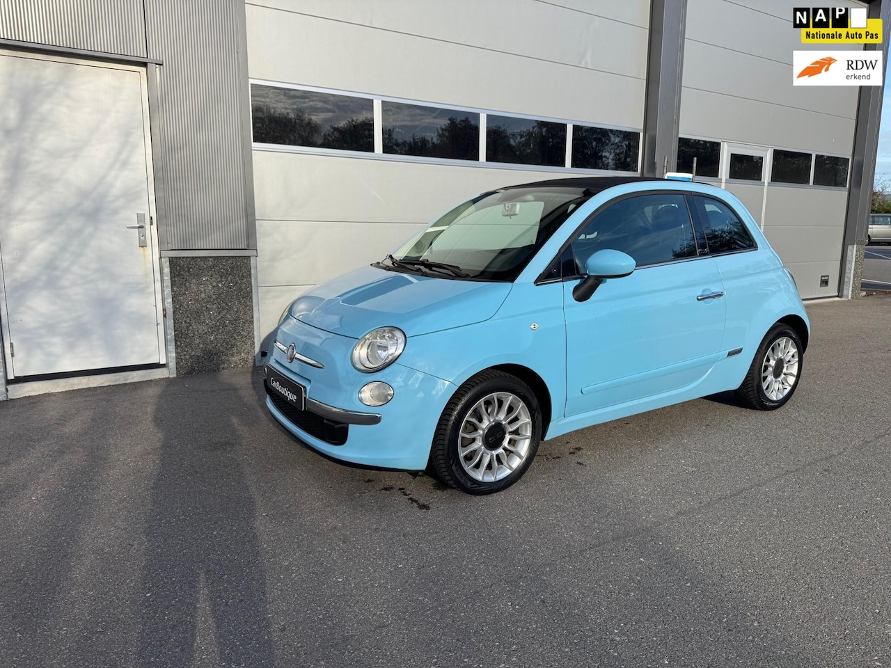 Fiat 500 C - 0.9 TwinAir Lounge I Cabrio I Airco I Leer I - AutoWereld.nl