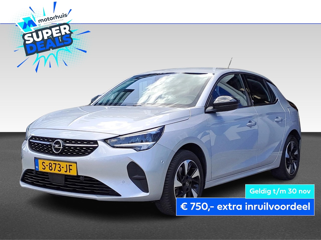 Opel Corsa Electric - 50KWH 136PK ELEGANCE NAVI PRO LED TEL PDC CAMERA NAP - AutoWereld.nl