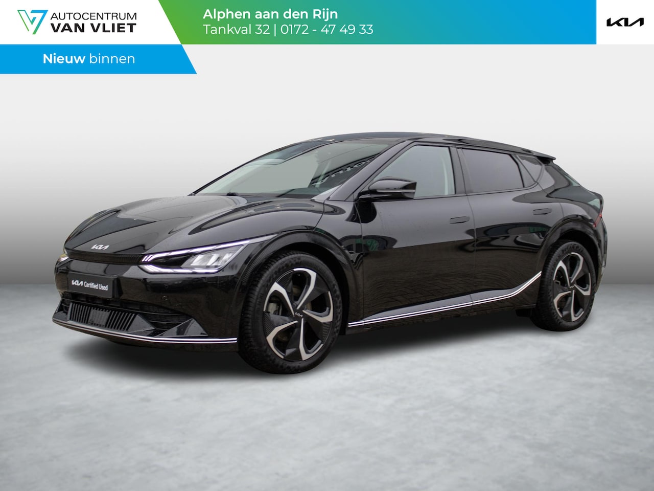 Kia EV6 - Plus AWD 77.4 kWh | SOH 100% | Nederlandse dealer onderhouden auto | Stoel en stuurverwarm - AutoWereld.nl