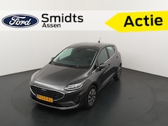 Ford Fiesta - EcoBoost Hybrid 125 pk Titanium | Apple/Android CarPlay | Clima | Cruise | 4 seiz. banden