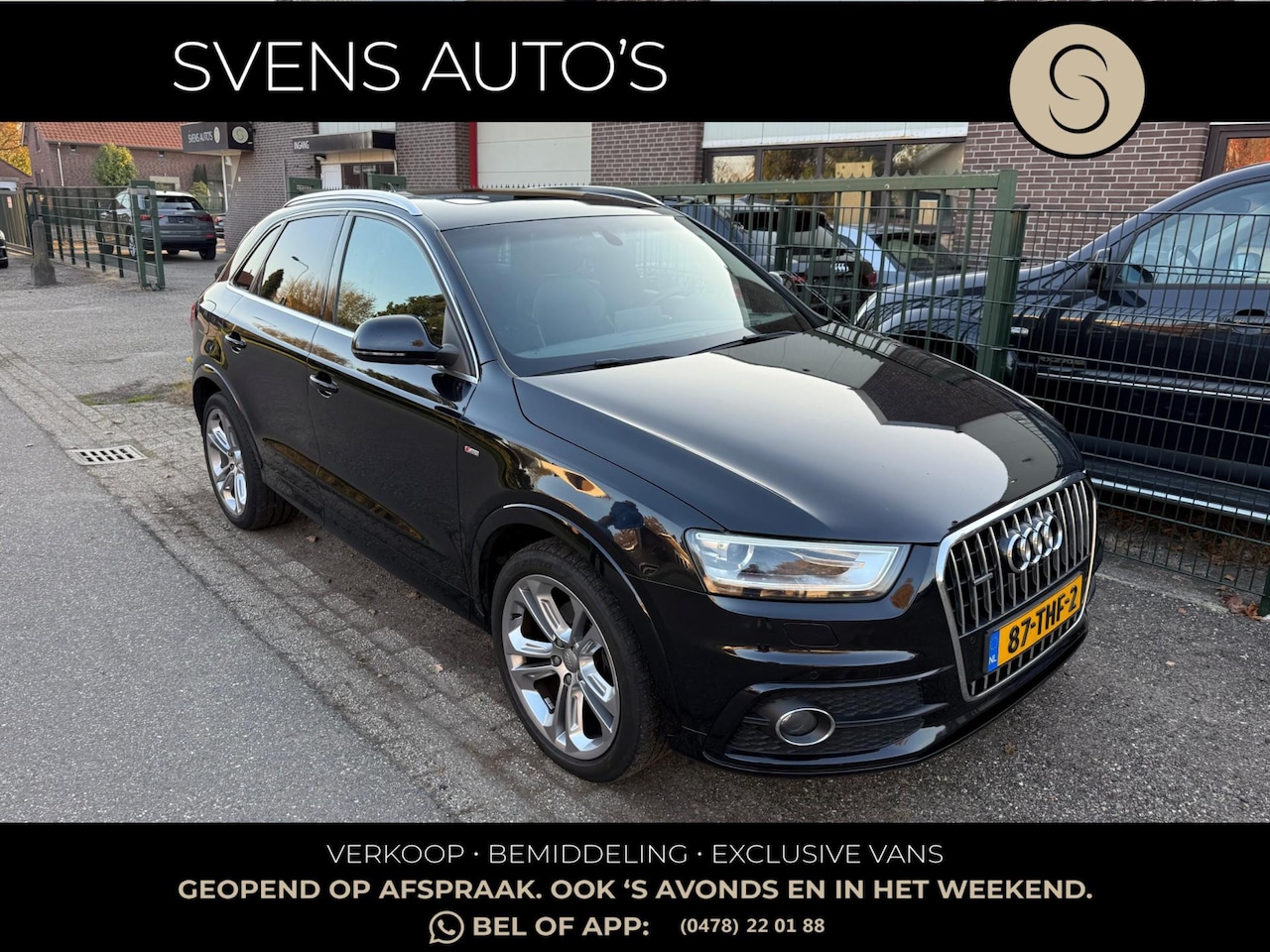 Audi Q3 - 2.0 TFSI Quattro S-Line Panodak|Xenon|Trekhaak|Org.NL|Cruise - AutoWereld.nl