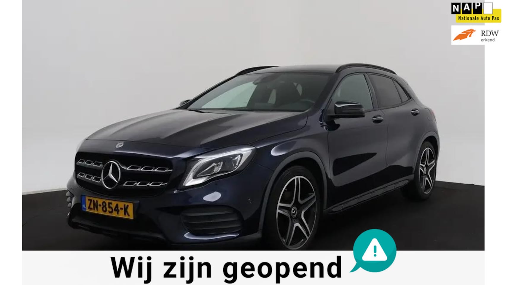 Mercedes-Benz GLA-Klasse - 180 Business Solution AMG Night Upgrade I Camera I Keyles I zeer netjes I NAP I - AutoWereld.nl
