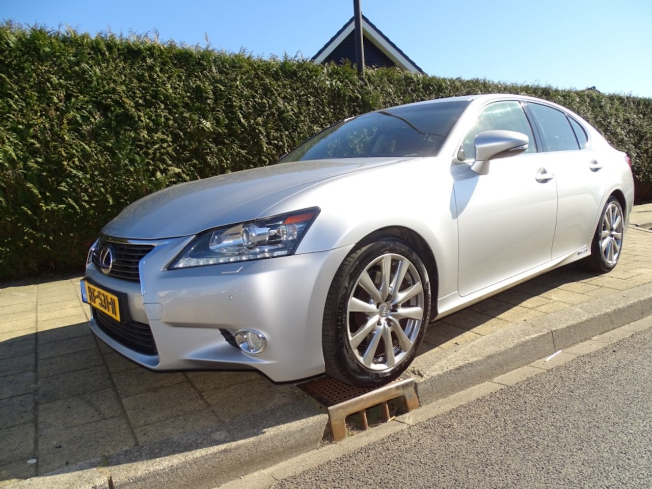 Lexus GS - 300H LUXURY LINE-Boekjes- Hybride- Leer-Clima-Cruise-Media-Blth-Usb - AutoWereld.nl