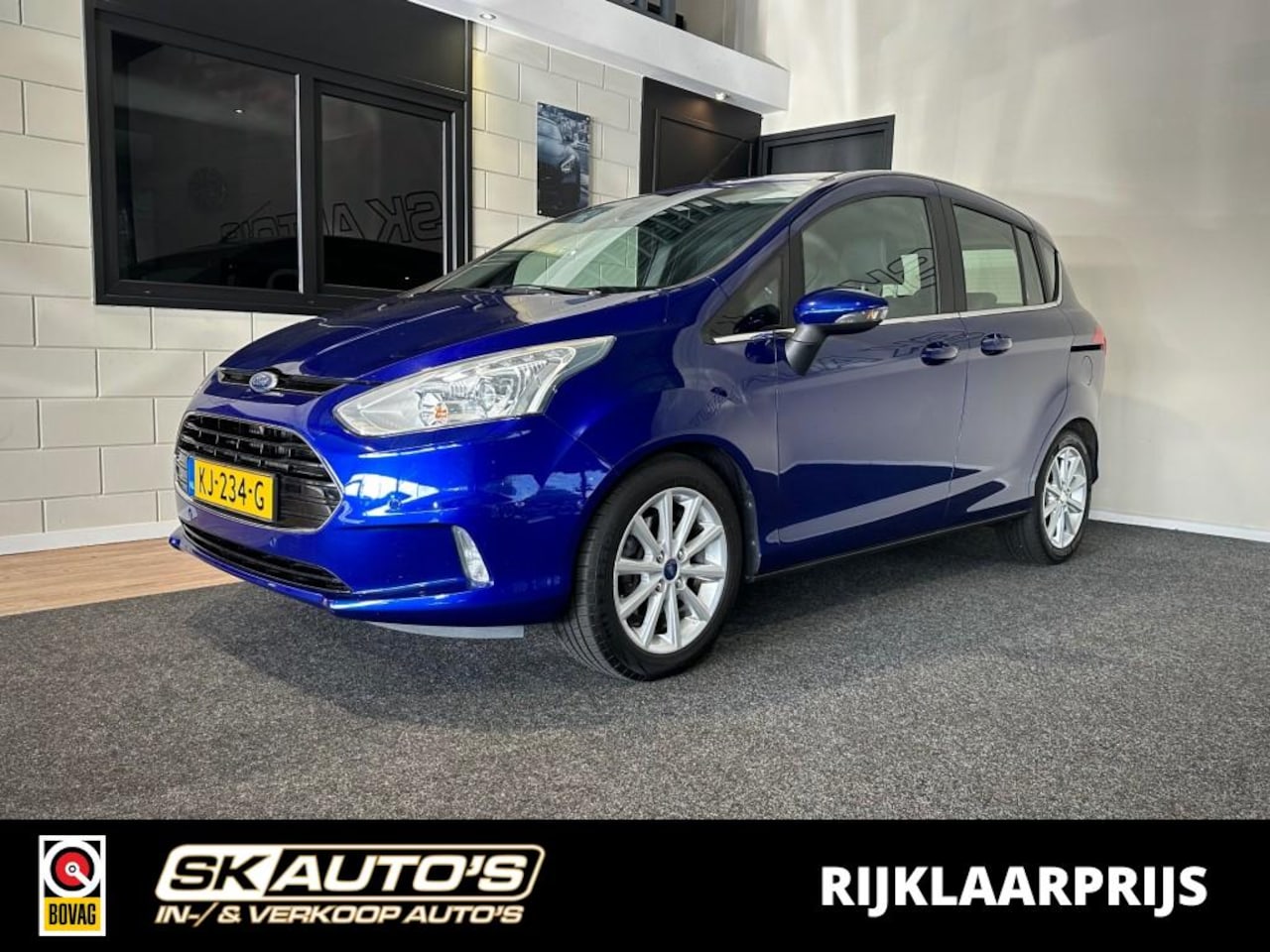 Ford B-Max - 1.0 ECOB. TITANIUM l NAVI l TREKHAAK l PDC l STOELVERW - AutoWereld.nl