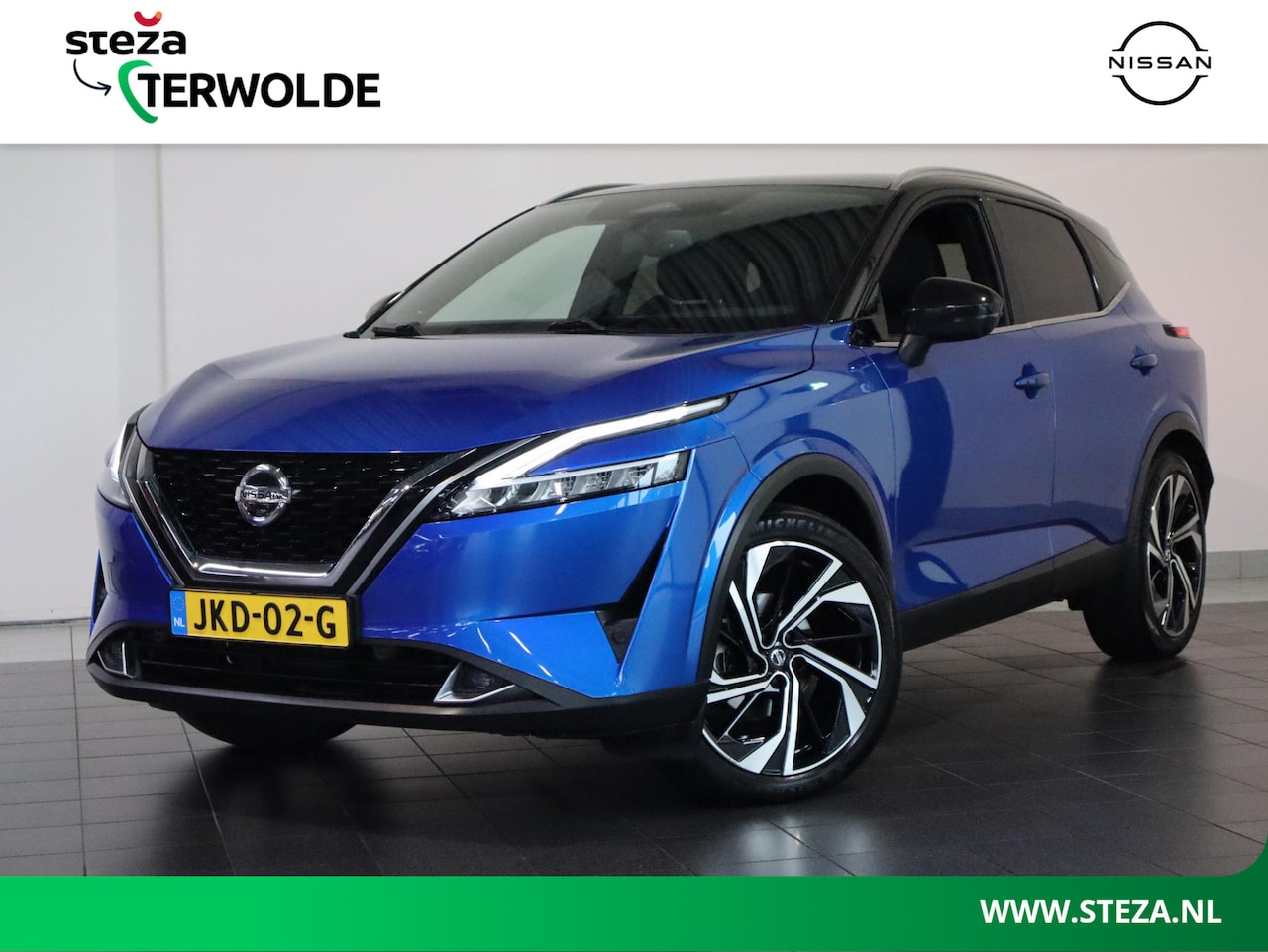 Nissan Qashqai - 1.3 MHEV Xtronic Tekna Plus | AUTOMAAT | Panoramadak | Lederen Bekl. | BOSE Audio | - AutoWereld.nl