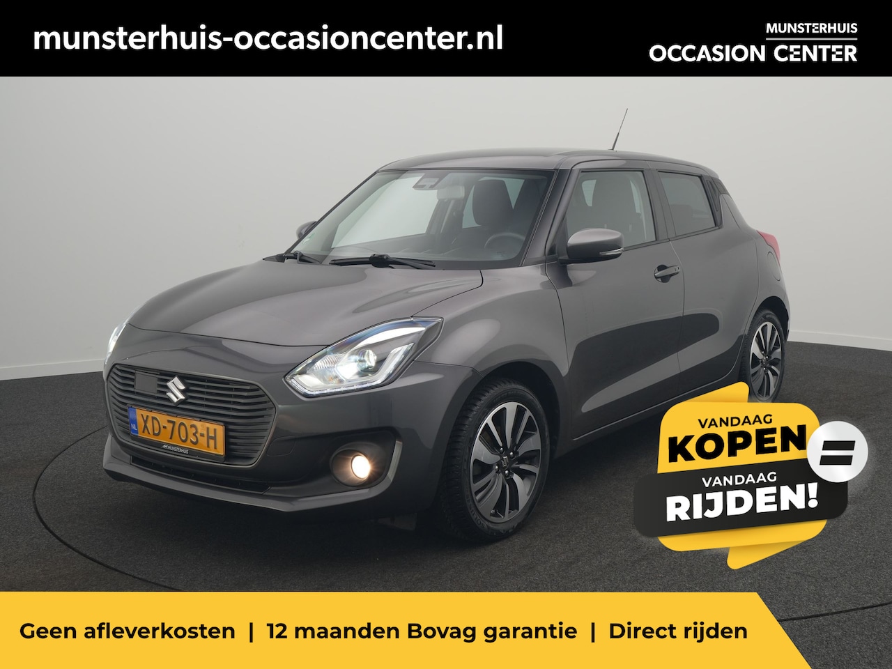 Suzuki Swift - 1.2 Stijl - RIJKLAARPRIJS - Automaat - All Seasonbanden - Achteruitrijcamera - Adaptive Cr - AutoWereld.nl