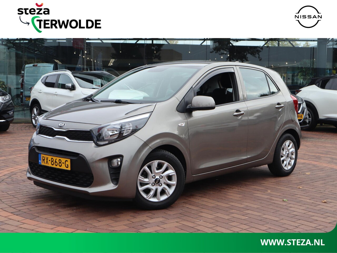 Kia Picanto - 1.0 CVVT ComfortPlusLine Navigator | Parkeercamera | - AutoWereld.nl