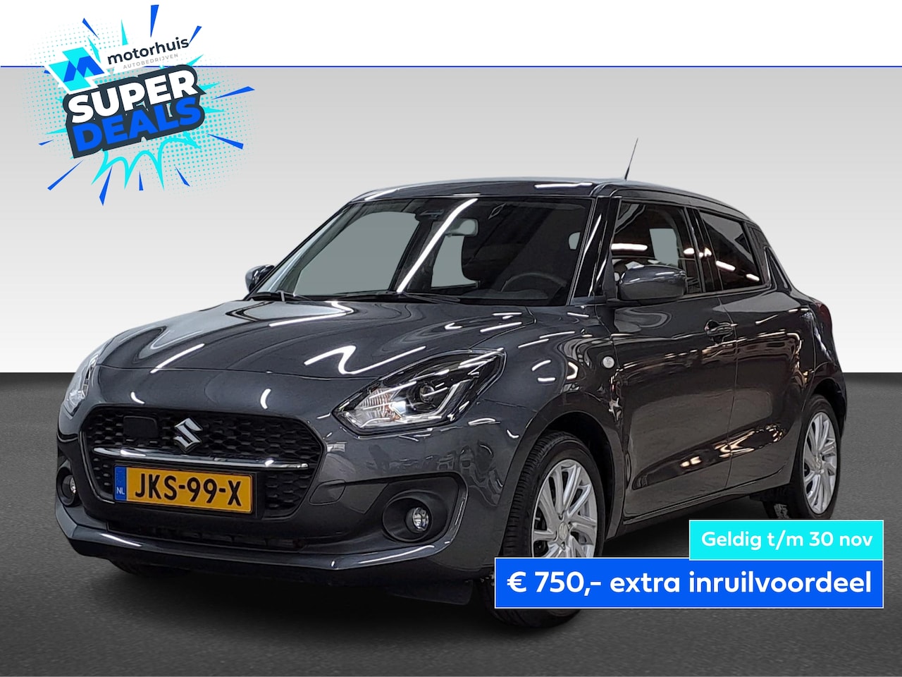 Suzuki Swift - 1.2 SMART HYBRID 83PK COMFORT LED AIRCO STOELVERWARMING ADAPTIVE CRUISE - AutoWereld.nl