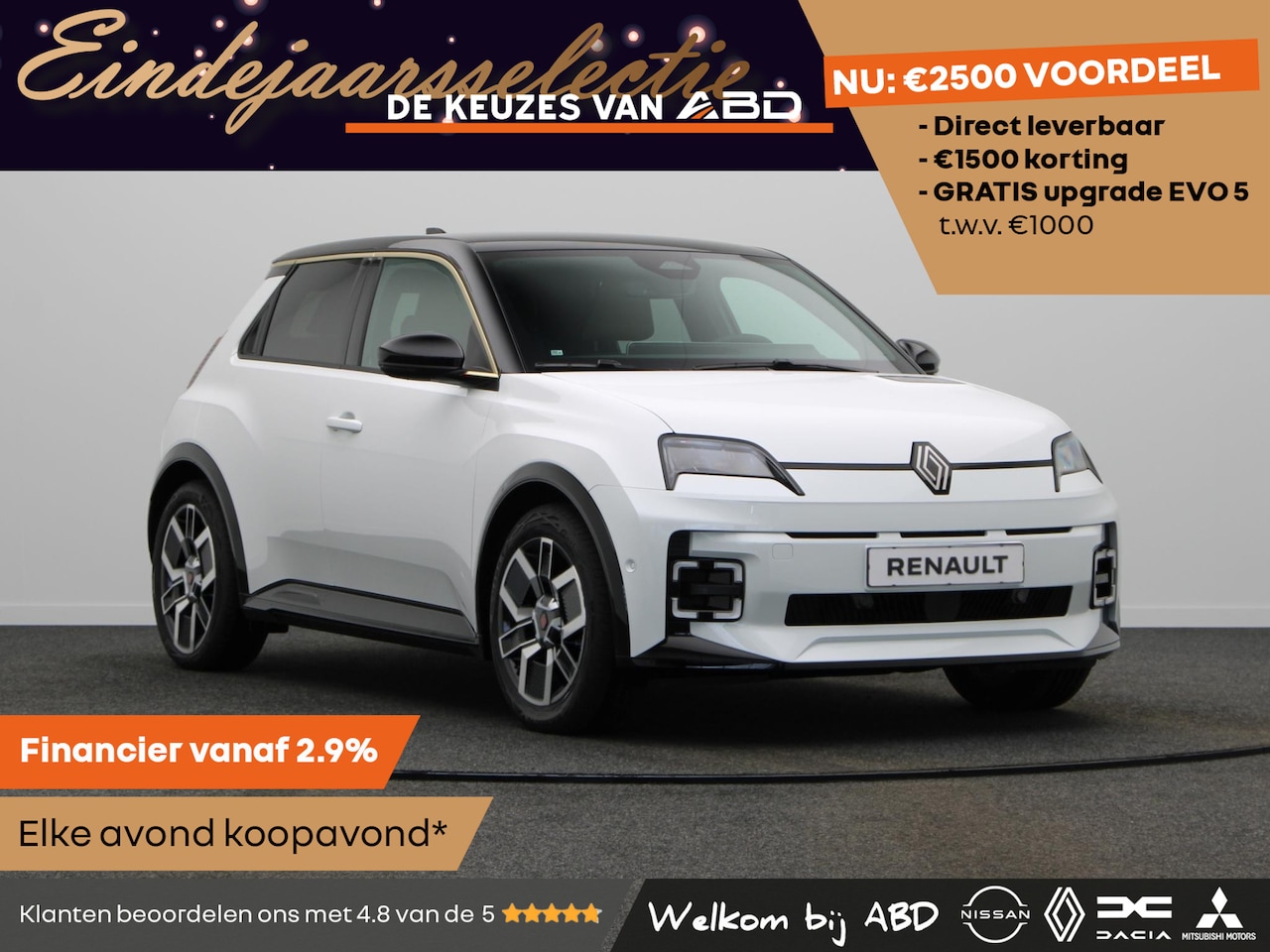 Renault 5 - Techno Comfort range | Achteruitrijcamera | ISOFIX-bevestigingssysteem voor kinderzitjes o - AutoWereld.nl