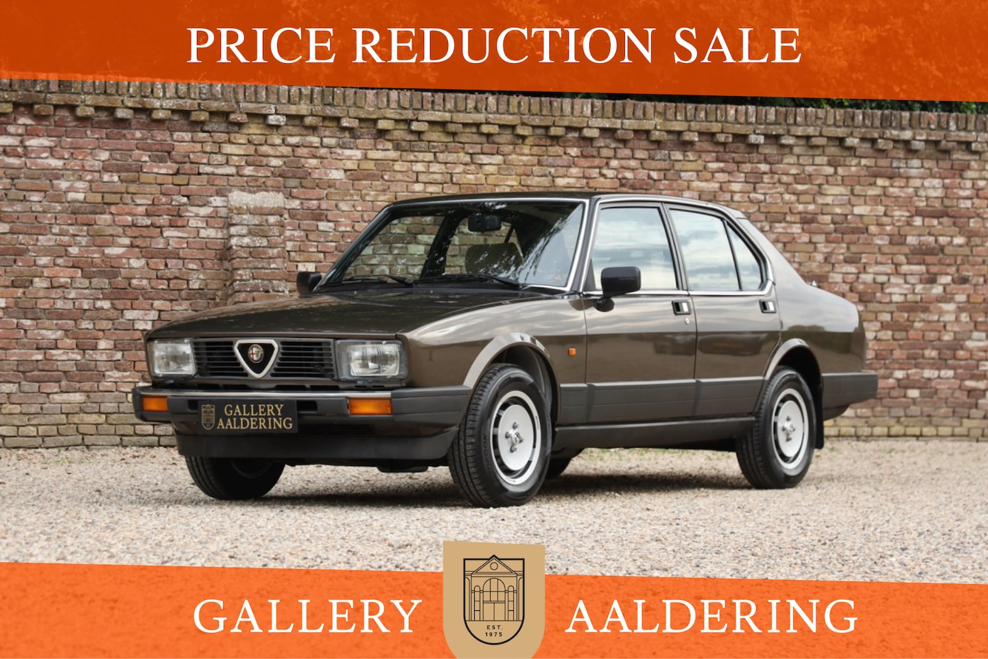 Alfa Romeo Alfetta - 2.0 "51.000 kilometers" PRICE REDUCTION! "Last year production model" for the European mar - AutoWereld.nl
