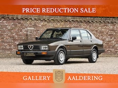 Alfa Romeo Alfetta - 2.0 "51.000 kilometers" PRICE REDUCTION "Last year production model" for the European mark