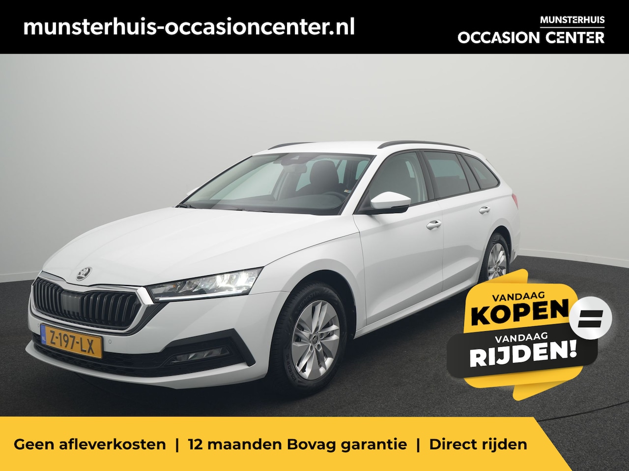 Skoda Octavia Combi - 1.0 TSI Business Edition - RIJKLAARPRIJS - All Seasonbanden - Apple Carplay - Android Auto - AutoWereld.nl