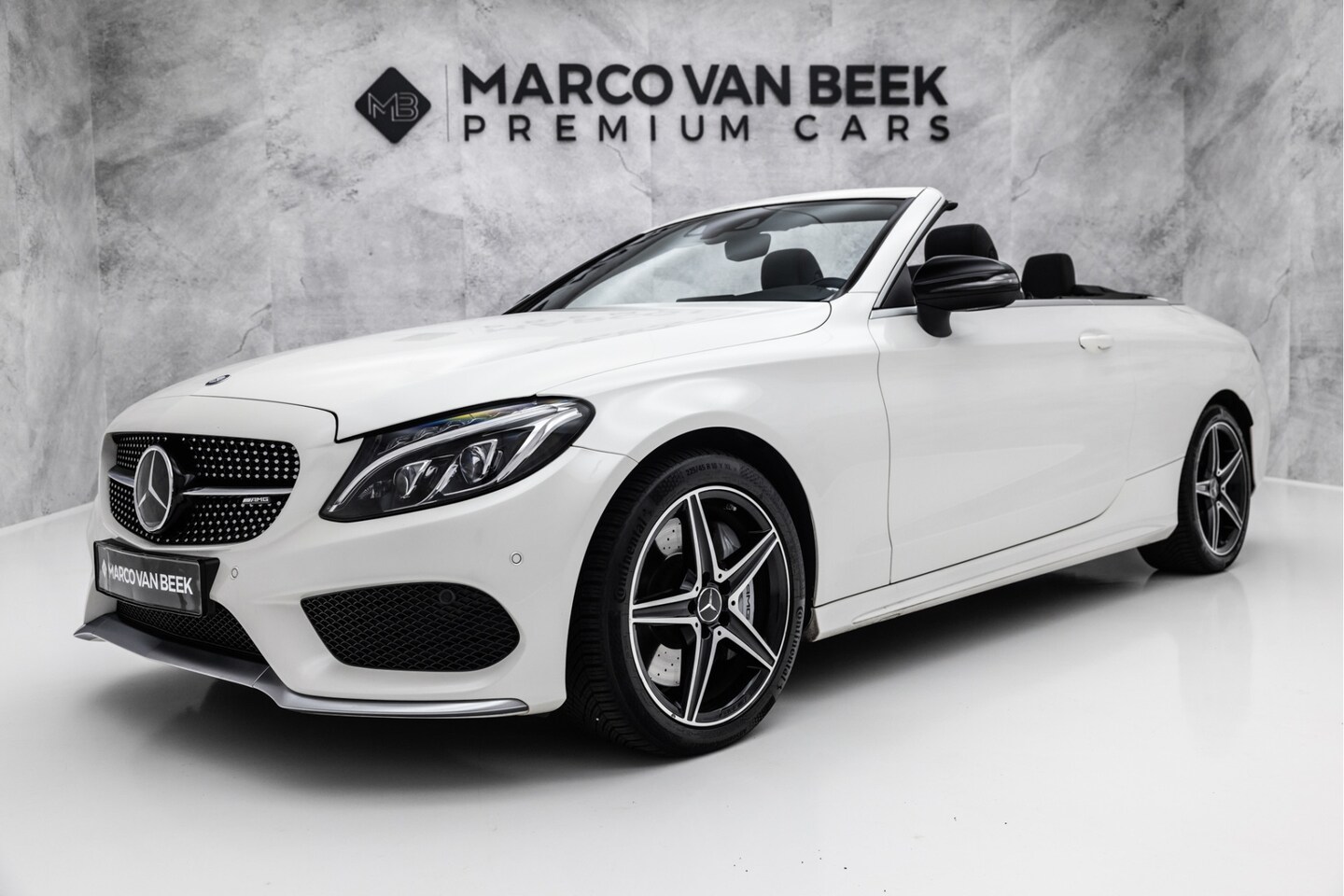 Mercedes-Benz C-klasse Cabrio - AMG 43 4MATIC | Stoelventilatie | Leder | Memory | Burmester - AutoWereld.nl