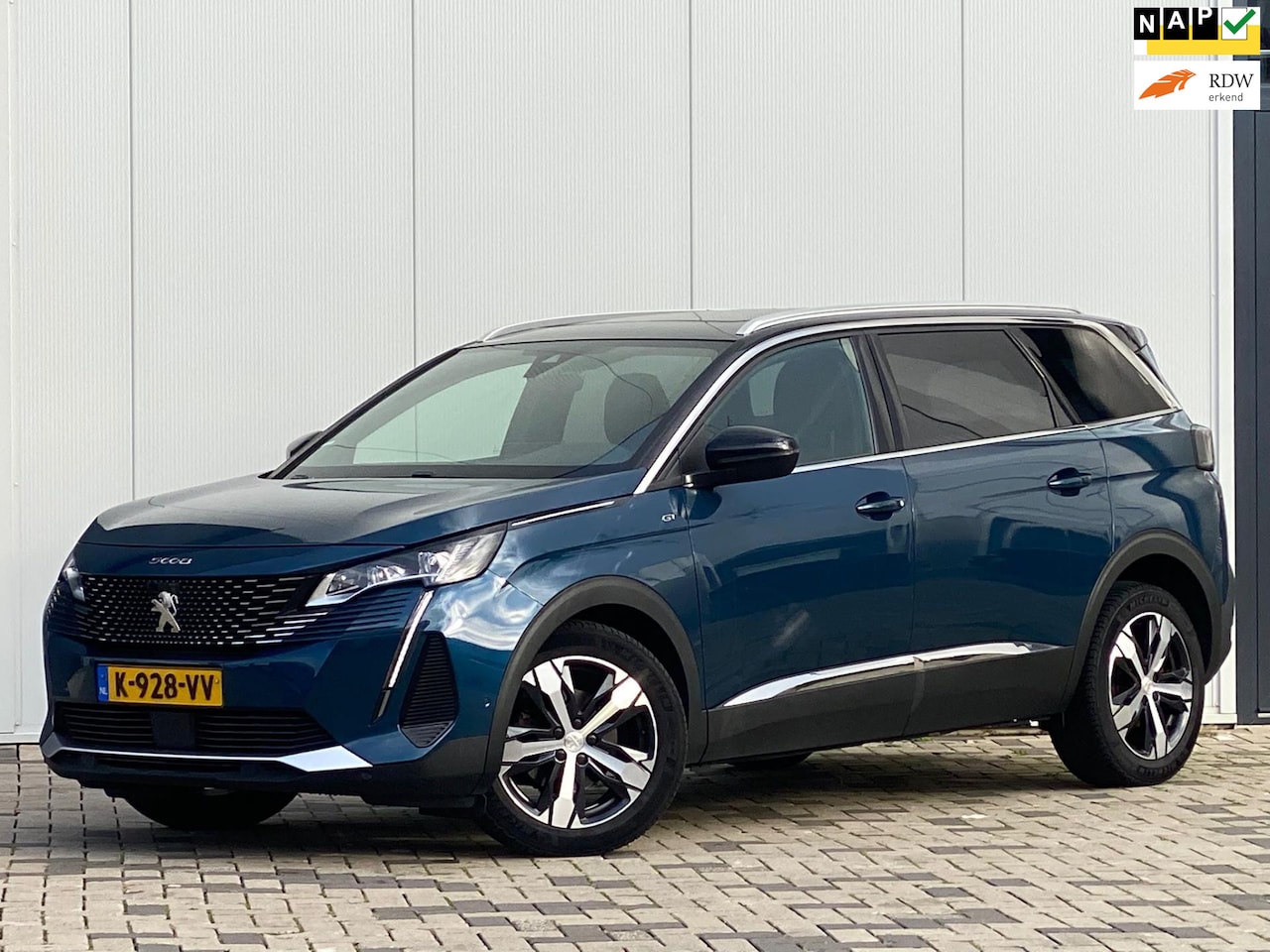 Peugeot 5008 - 1.6 PureTech Blue Lease GT 7Persoons Panorama dak - AutoWereld.nl