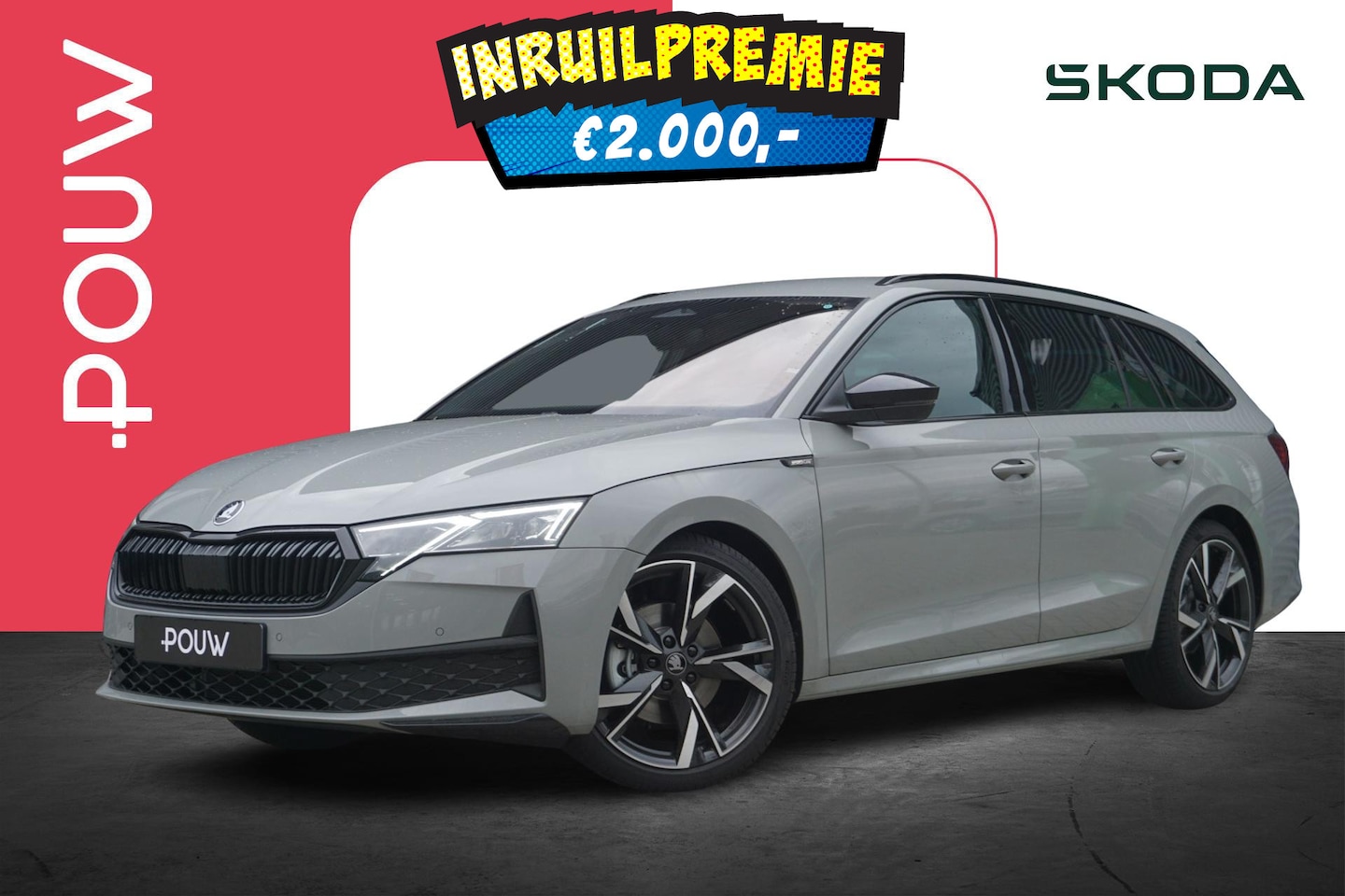 Skoda Octavia Combi - 1.5 TSI 150pk MHEV Sportline Tour | Navigatie Pakket | CANTON Sound - AutoWereld.nl