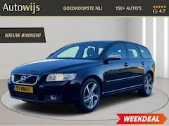 Volvo V50 - 2.0 Limited Edition|LEDER|XENON|LM-VELG|NL AUTO|DEALER ONDERHOUDEN