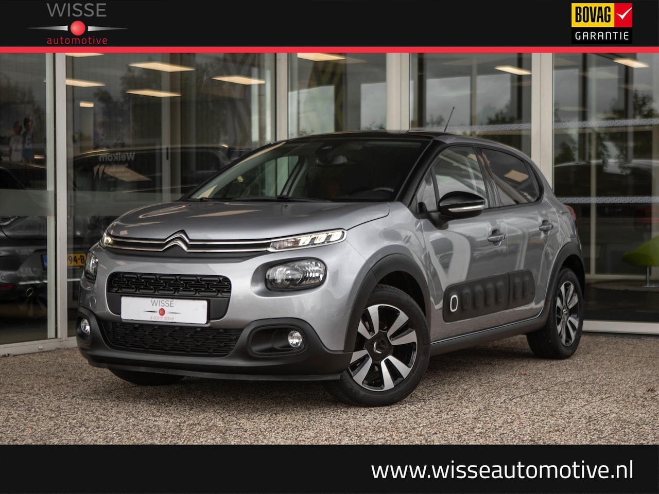 Citroën C3 - 1.2 PureTech 82pk Shine | Panoramadak | Stoelverwarming | Cruise & Climate | Park. Sensore - AutoWereld.nl