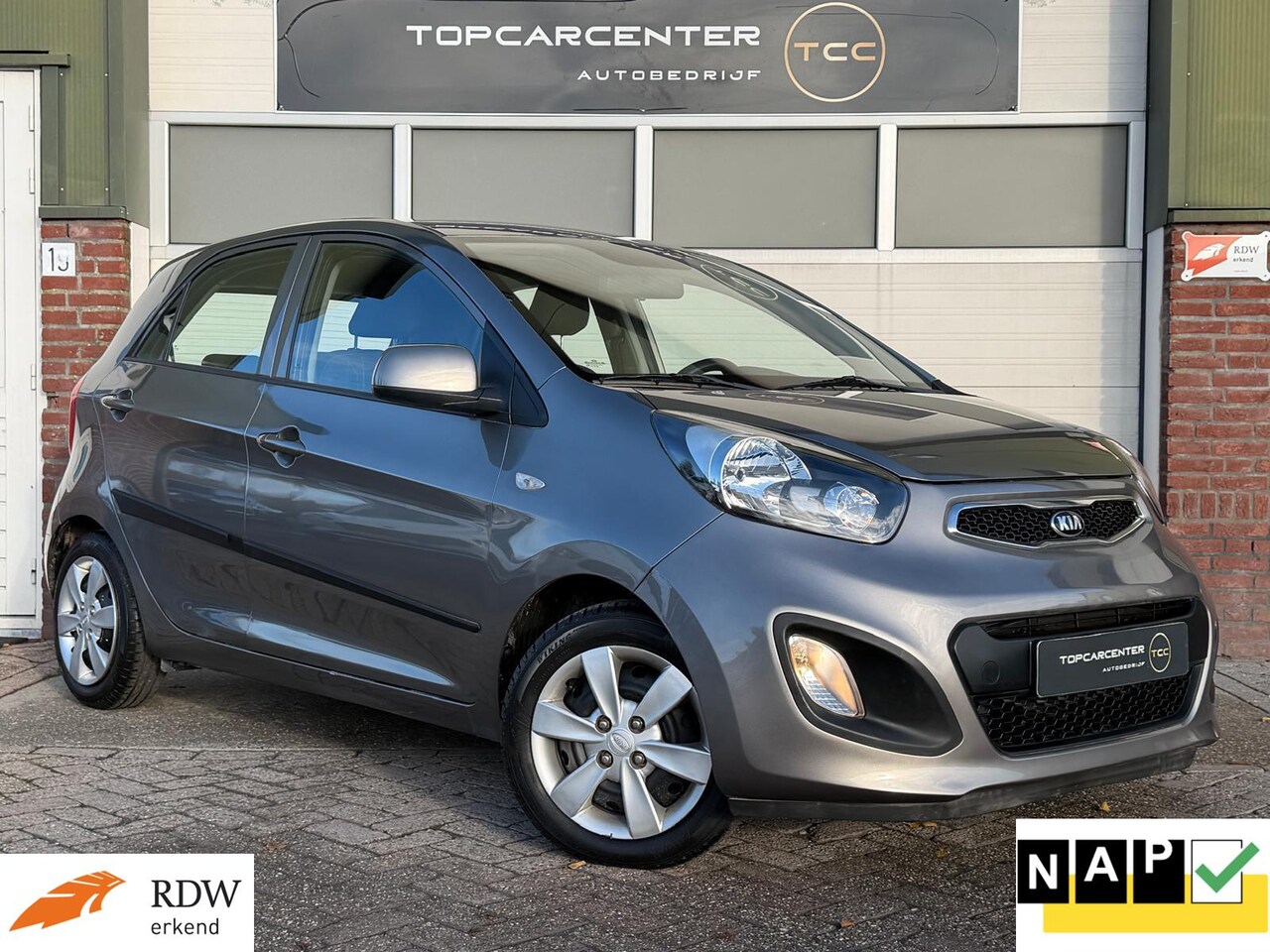 Kia Picanto - 1.2 CVVT Comfort Pack/AIRCO/AUT/5DRS/APK/NAP - AutoWereld.nl