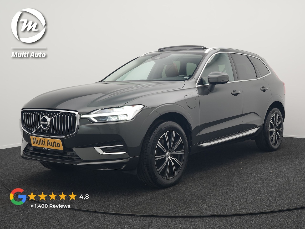 Volvo XC60 - T8 Twin Engine AWD Inscription Plug In Hybrid 391pk Dealer O.H. PHEV | Trekhaak Af Fabriek - AutoWereld.nl