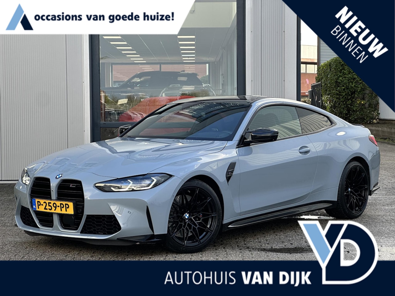 BMW 4-serie Coupé - M4 Competition | Carbon/Laser/Head-Up/Harman-Kardon/Comfort Acces - AutoWereld.nl