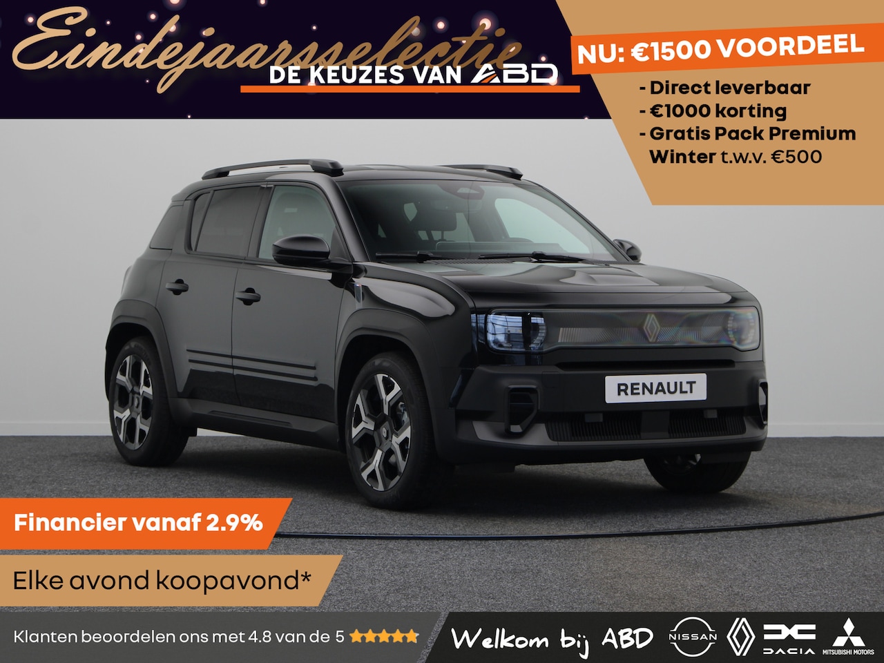 Renault 4 - Techno Comfort range | Achteruitrijcamera | Elektronisch geregelde airconditioning | Full - AutoWereld.nl