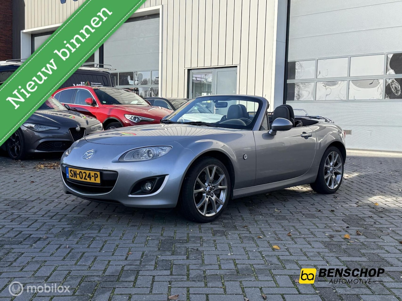 Mazda MX-5 - 1.8 TS+ Leer Xenon Cruise Stoelverwarming Bose Dealer onderhouden - AutoWereld.nl