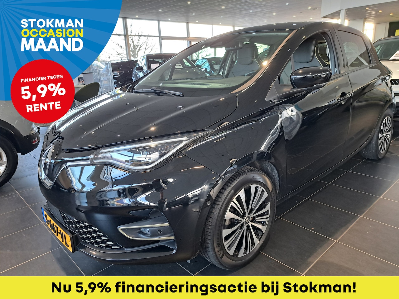Renault Zoe - R135 Iconic 52 kWh | 16| LM velgen | Navigatie | Stoel- en stuurverwarming | incl. Bovag r - AutoWereld.nl