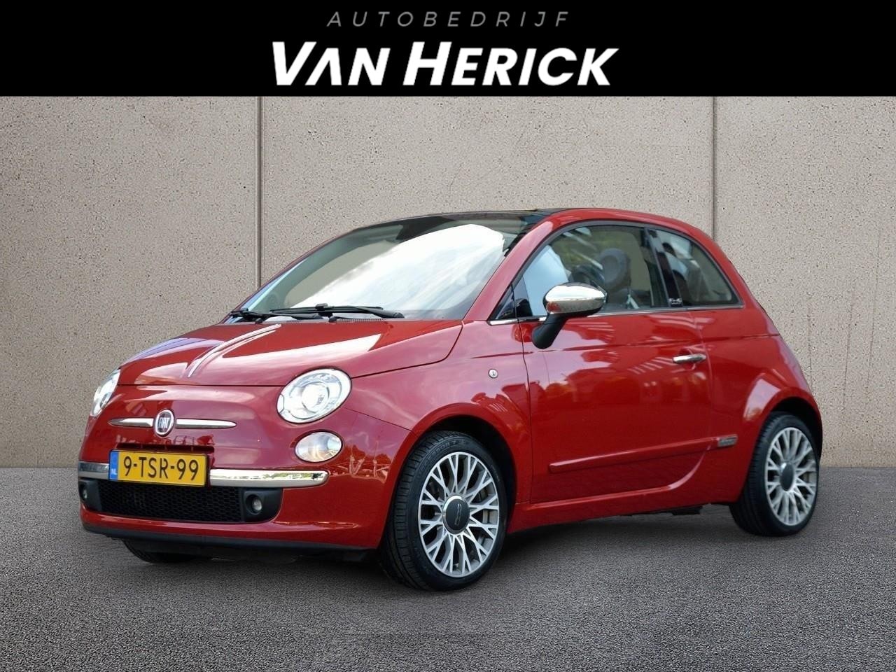 Fiat 500 C - 0.9 TwinAir Lounge| Cabrio| Climate Control | Leder | Nette Staat - AutoWereld.nl