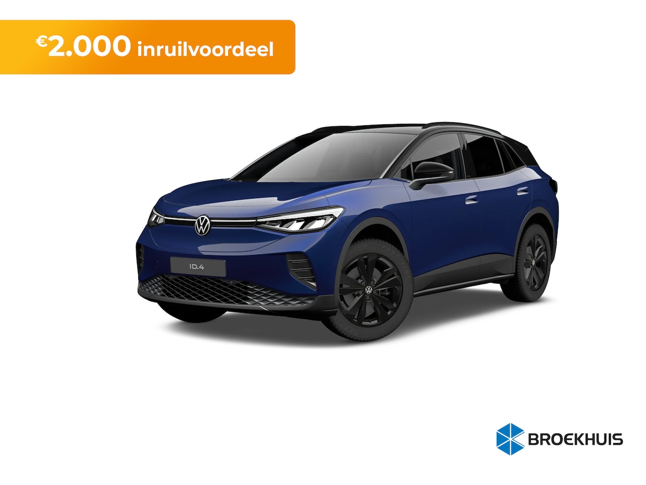 Volkswagen ID.4 - Limited Edition Inclusief €2000,- inruilvoordeel | Trekhaak | 'App-Connect' draadloze smar - AutoWereld.nl