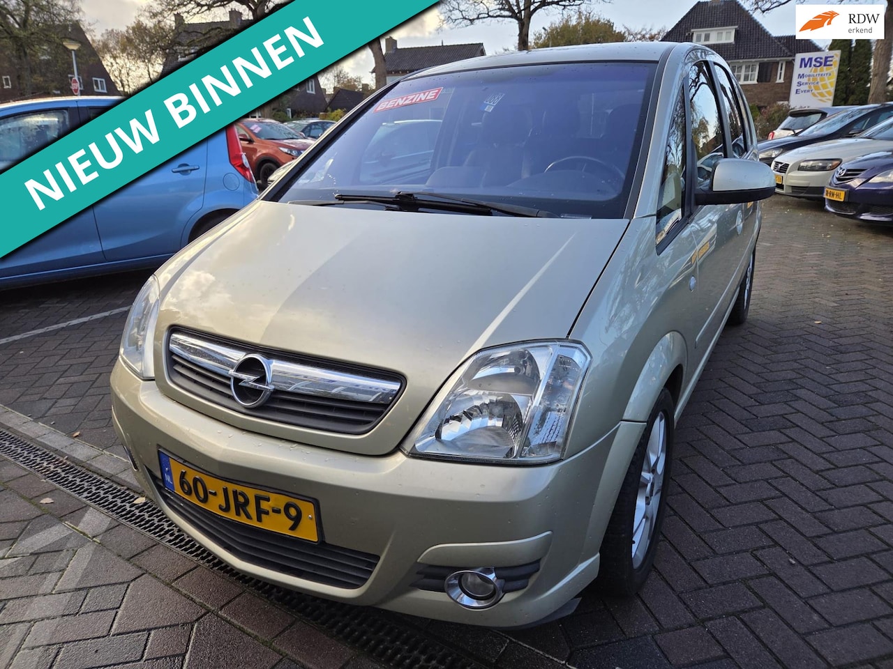 Opel Meriva - 1.6-16V Cosmo LEUKE AUTO RIJDT EN SCHAKELT GOED - AutoWereld.nl